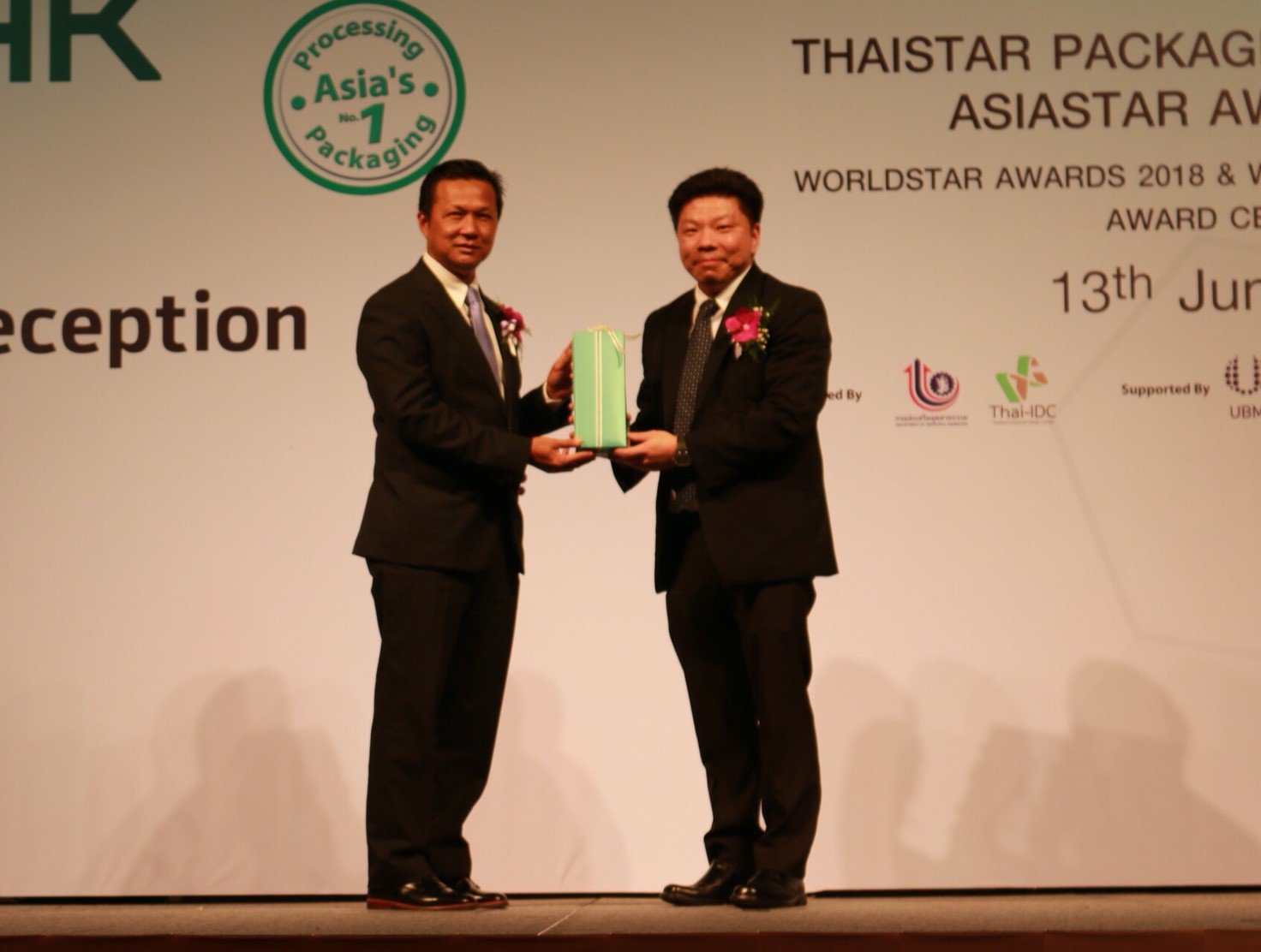 พิธีมอบรางวัล THAISTAR PACKAGING AWARDS 2018