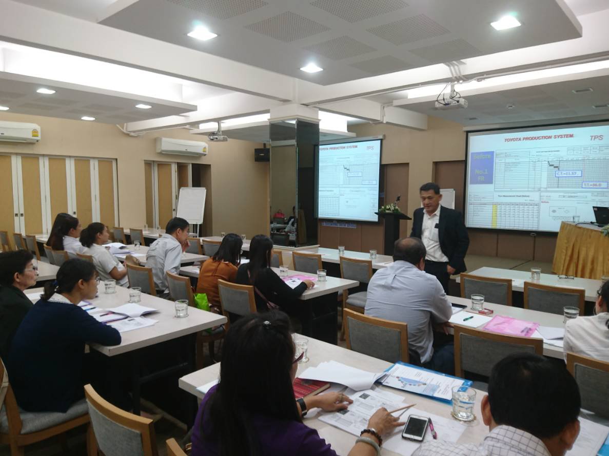 กองพัฒนาอุตสาหกรรมสร้างสรรค์ จัดฝึกอบรมเชิงปฏิบัติการ“การเพิ่มประสิทธิภาพการผลิตด้วยระบบอัตโนมัติและเทคโนโลยีสารสนเทศในอุตสาหกรรมสิ่งทอและเครื่องนุ่งห่ม ยุค 4.0” (รุ่นที่ 1) ระหว่างวันที่ 19-21 และ 25-27 ธันวาคม 2561 