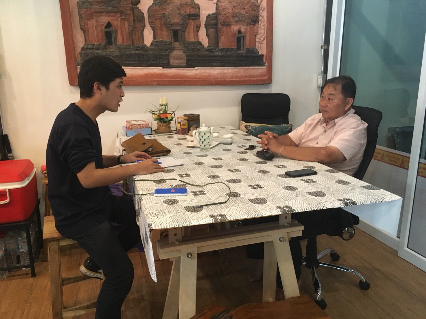 กองพัฒนาอุตสาหกรรมสร้างสรรค์ เข้าร่วมติดตามการทำงานของที่ปรึกษา จังหวัดสุรินทร์
