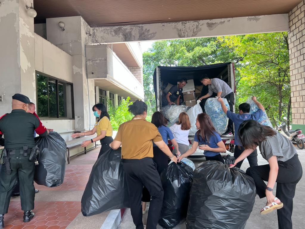 กส.กสอ. ดำเนินกิจกรรม “กส.กสอ. จิตอาสาอนุรักษ์ทรัพยากรธรรมชาติ สังคม สิ่งแวดล้อม”