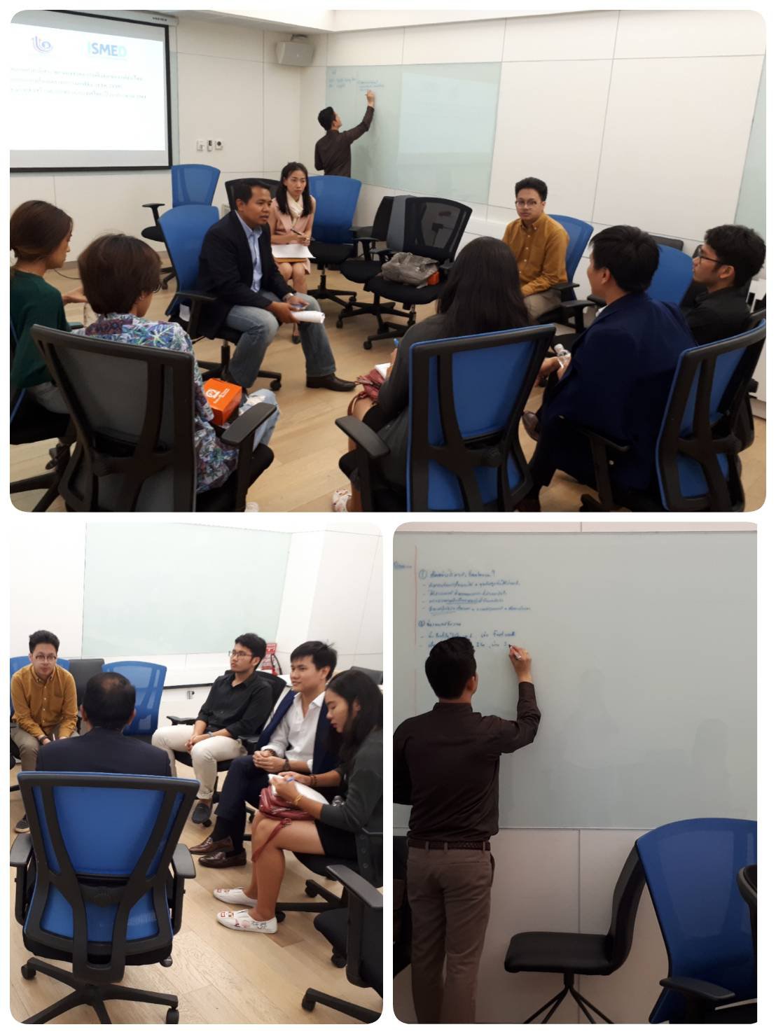 ติดตามการดำเนินงานของสถาบันพัฒนาวิสาหกิจขนาดกลางและขนาดย่อม (ISMED) ที่ปรึกษากิจกรรมการสร้างนักออกแบบในอุตสาหกรรมแฟชั่น (FDC) ประจำปีงบประมาณ 2561