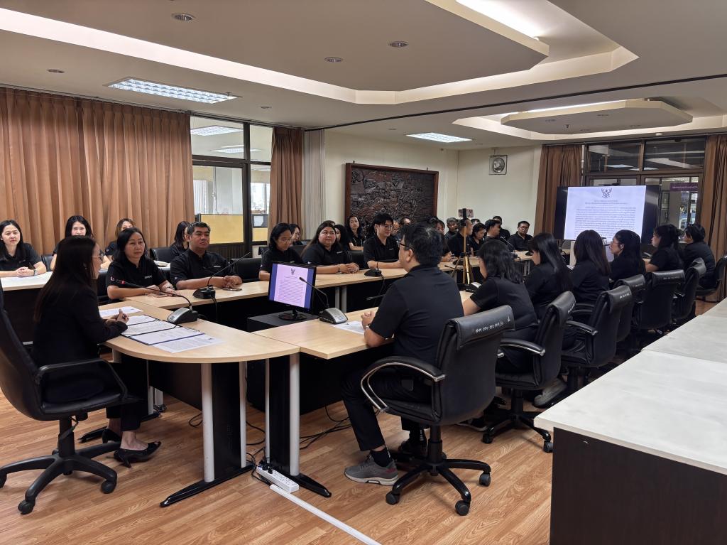 กส.กสอ. ประกาศเจตนารมณ์ขับเคลื่อนการเป็นองค์กรคุณธรรม ประจำปีงบประมาณ พ.ศ. 2569