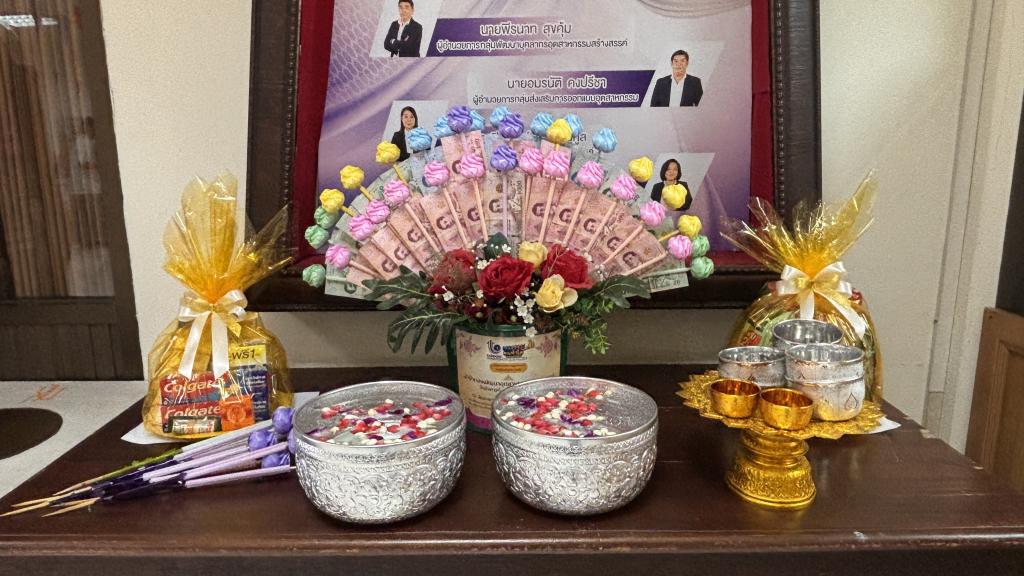 ผอ.กส.กสอ. นำทีมผู้บริหารและเจ้าหน้าที่ ดำเนินกิจกรรม “ส่งเสริมหลักธรรมทางศาสนาเสริมสร้างศรัทธา ชาว กส.กสอ”