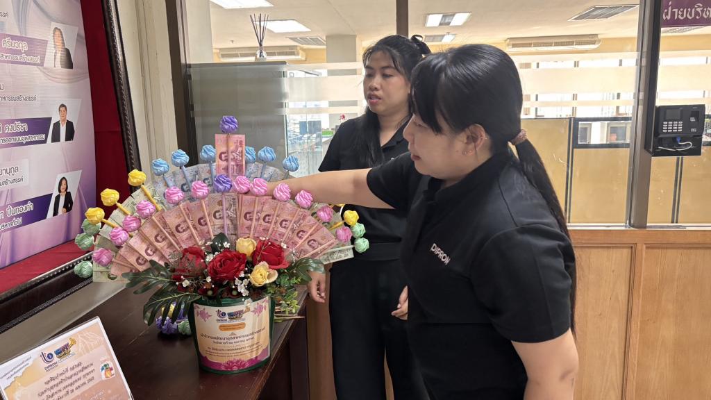 ผอ.กส.กสอ. นำทีมผู้บริหารและเจ้าหน้าที่ ดำเนินกิจกรรม “ส่งเสริมหลักธรรมทางศาสนาเสริมสร้างศรัทธา ชาว กส.กสอ”
