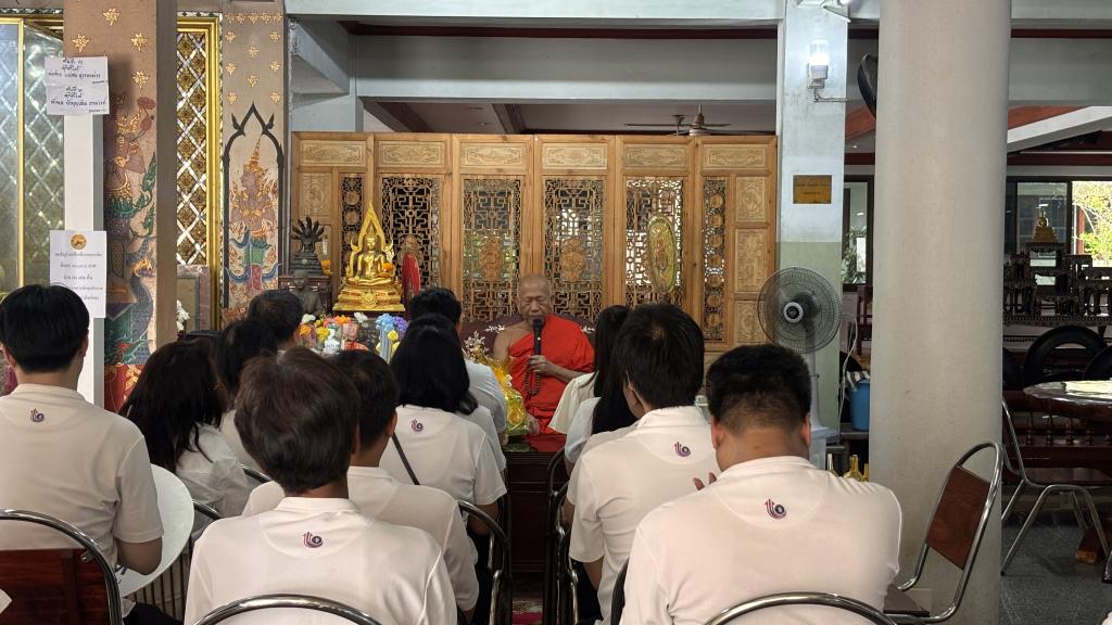 ผอ.กส.กสอ. นำทีมผู้บริหารและเจ้าหน้าที่ ดำเนินกิจกรรม “ส่งเสริมหลักธรรมทางศาสนาเสริมสร้างศรัทธา ชาว กส.กสอ”
