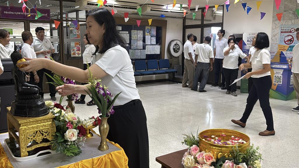 กส.กสอ. ร่วมสืบสานประเพณีและวัฒนธรรมไทย เนื่องในโอกาสวันขึ้นปีใหม่ไทย ปี 2569
